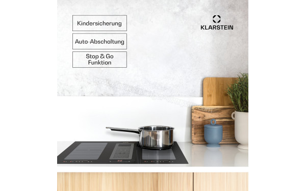 KLARSTEIN Full House 77 Down Air System Noir - Mise en situation