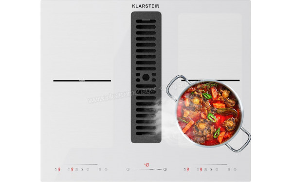 KLARSTEIN Full House 60 Down Air System Blanc - Vue du dessus