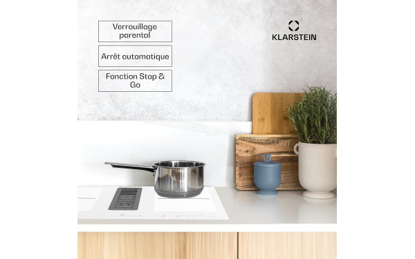KLARSTEIN Full House 60 Down Air System Blanc - Mise en situation