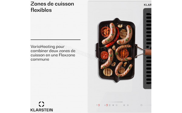 KLARSTEIN Full House 60 Down Air System Blanc - Zones flexibles