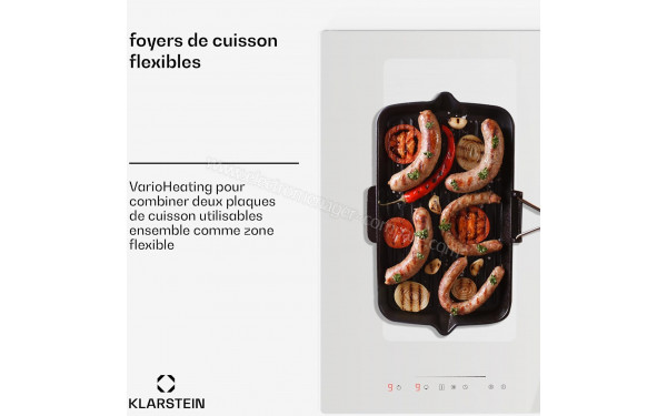 KLARSTEIN Full House 72 Down Air System Blanc - Zones flexibles