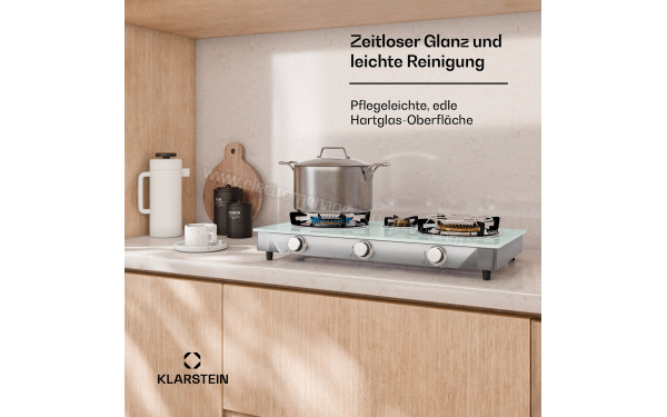 KLARSTEIN Barzona 3 Blanc - Mise en situation