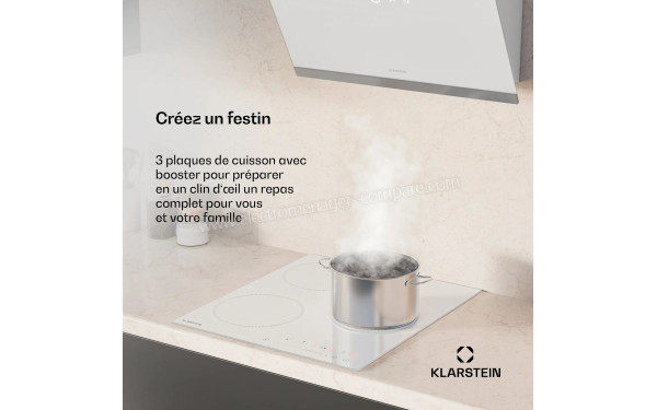 KLARSTEIN Delicatessa 45 Blanc - Mise en situation