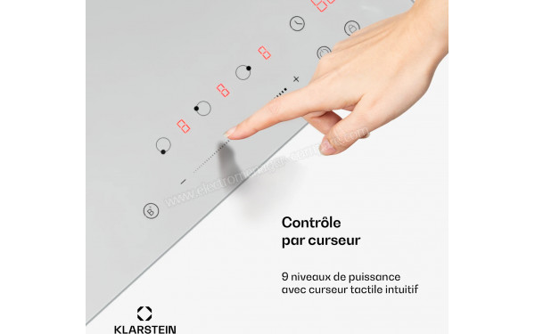 KLARSTEIN Delicatessa 45 Blanc - &Eacute;cran tactile