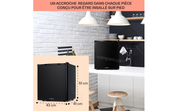 KLARSTEIN Happy Hour 38 Noir 2024 - Dimensions