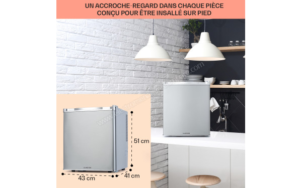 KLARSTEIN Happy Hour 38 Argent 2024 - Dimensions