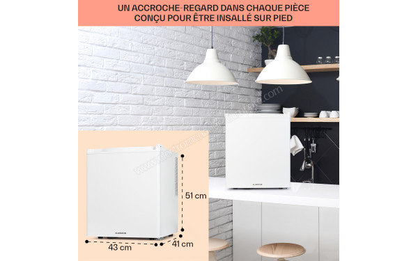 KLARSTEIN Happy Hour 38 Blanc 2024 - Dimensions