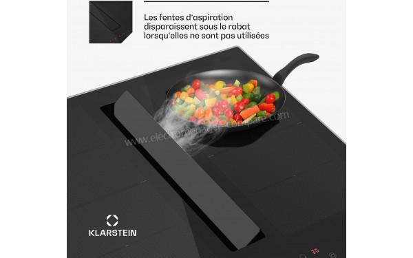 KLARSTEIN Chef-Fusion Prime Down Air System Noir - Mise en situation