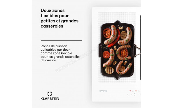 KLARSTEIN Chef-Fusion Down Air System 60 Blanc - Mise en situation