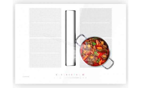 KLARSTEIN Chef-Fusion Down Air System 72 Blanc - Vue du dessus
