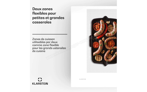 KLARSTEIN Chef-Fusion Down Air System 90 Blanc - Mise en situation