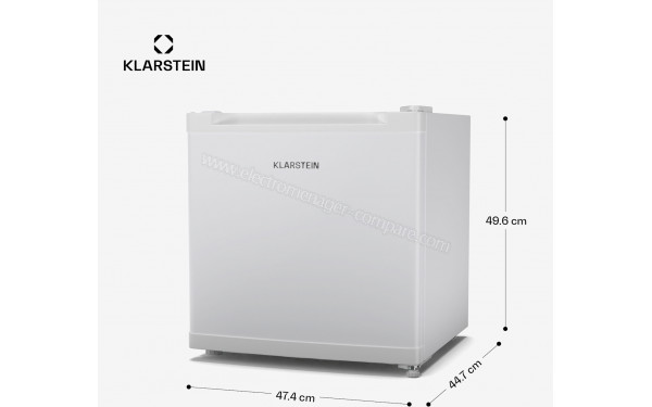 KLARSTEIN Irene double Blanc - Dimensions