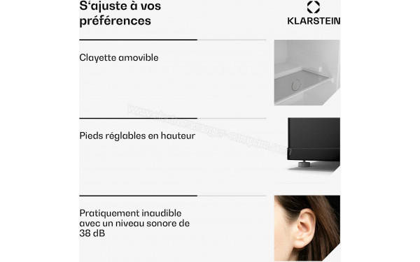 KLARSTEIN Irene double Noir - Mise en situation