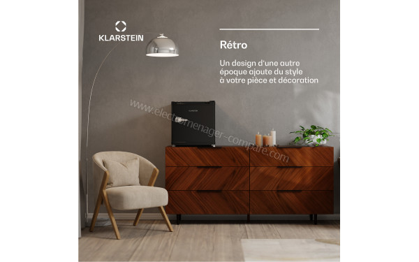 KLARSTEIN Irene double Noir Retro - Mise en situation