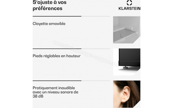 KLARSTEIN Irene double Noir Retro - Mise en situation