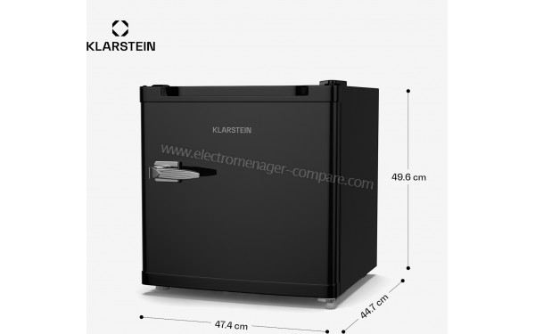 KLARSTEIN Irene double Noir Retro - Dimensions
