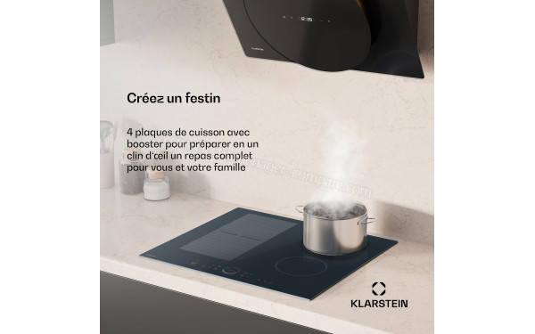 KLARSTEIN Delicatessa 60 Hybrid Noir 2024 - Appareil encastr&eacute;