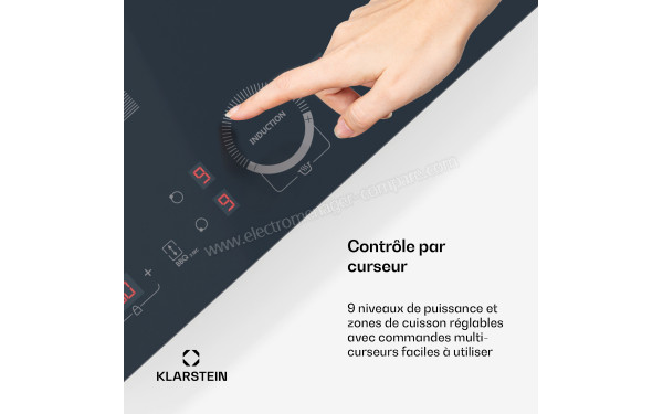 KLARSTEIN Delicatessa 60 Hybrid Noir 2024 - &Eacute;cran tactile