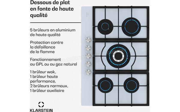 KLARSTEIN Ignito 5 Blanc - Mise en situation