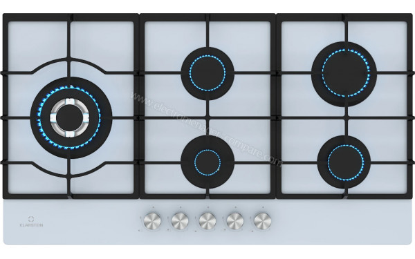 KLARSTEIN Ignito Chef Edition Blanc - Vue du dessus