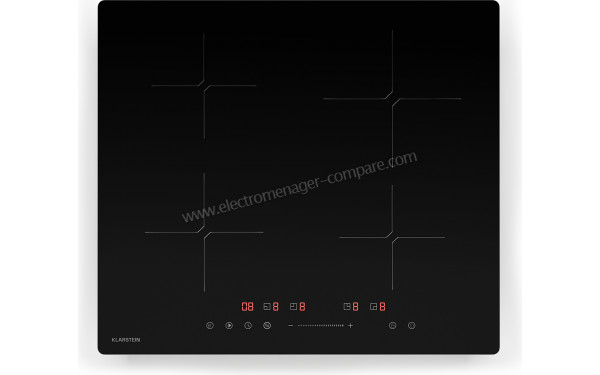 KLARSTEIN PowerGlide Noir - Vue du dessus