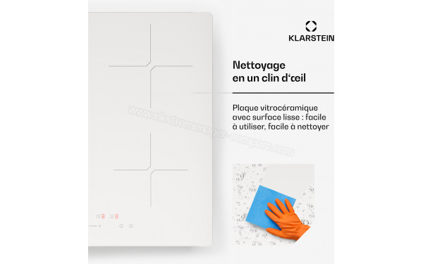 KLARSTEIN PowerGlide Blanc - Mise en situation