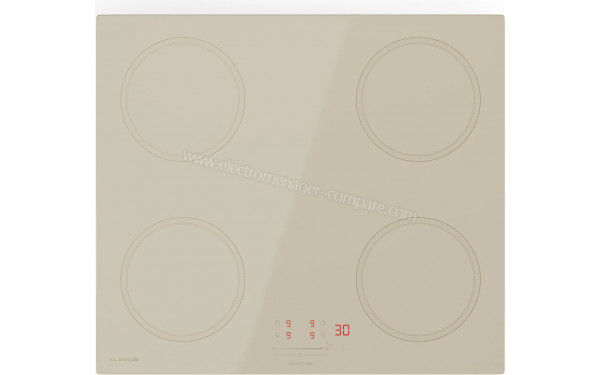 KLARSTEIN Victoria Induction 4 Cr&egrave;me - Vue du dessus