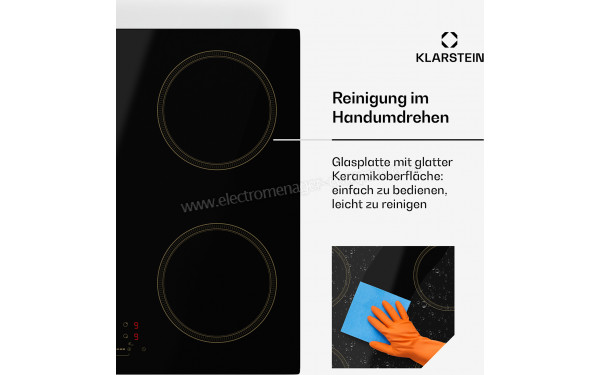 KLARSTEIN Victoria Induction 4 Noir - Mise en situation