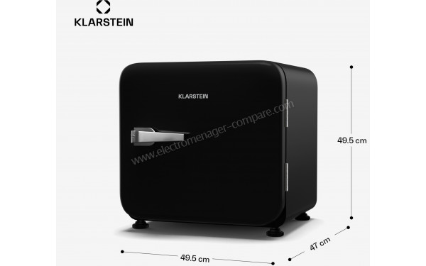 KLARSTEIN Audrey Evo 43 L Noir - Dimensions