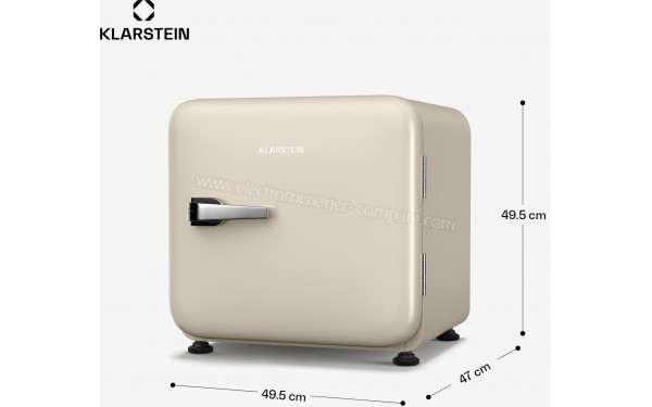 KLARSTEIN Audrey Evo 43 L Cr&egrave;me - Dimensions