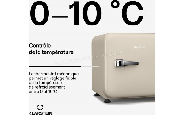 KLARSTEIN Audrey Evo 43 L Cr&egrave;me - Mise en situation