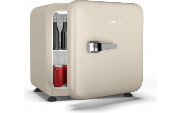 KLARSTEIN Audrey Evo 43 L Cr&egrave;me - Vue 3/4 gauche