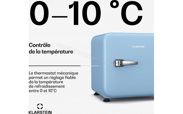 KLARSTEIN Audrey Evo 43 L Bleu - Mise en situation