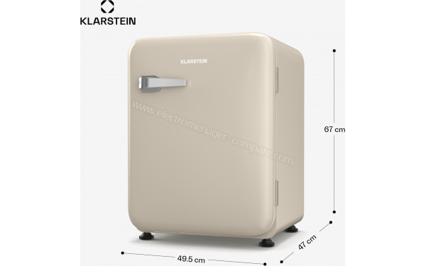 KLARSTEIN Audrey Evo 68 L Cr&egrave;me - Dimensions