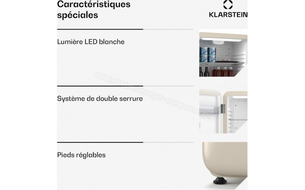 KLARSTEIN Audrey Evo 68 L Cr&egrave;me - Mise en situation