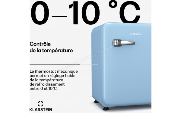 KLARSTEIN Audrey Evo 68 L Bleu - Mise en situation