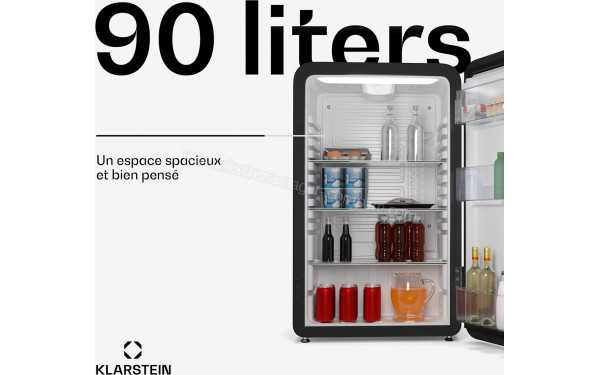 KLARSTEIN Audrey Evo 90 L Noir - Dimensions