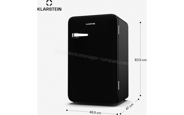 KLARSTEIN Audrey Evo 90 L Noir - Dimensions