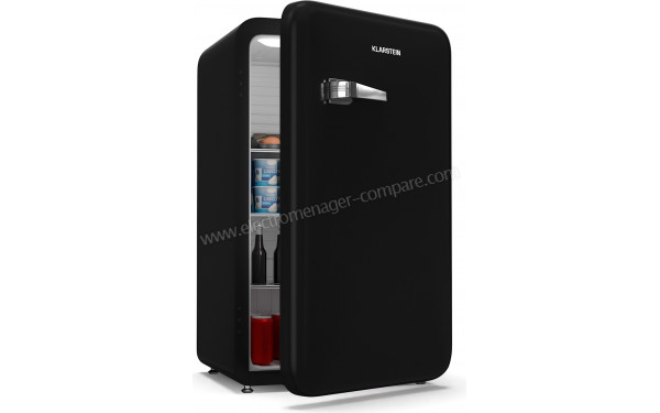 KLARSTEIN Audrey Evo 90 L Noir - Vue 3/4 gauche