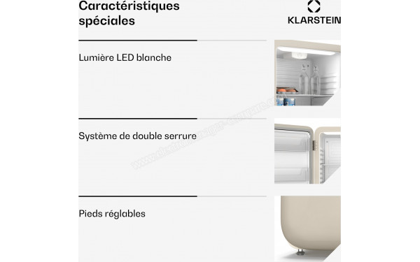 KLARSTEIN Audrey Evo 90 L Cr&egrave;me - Mise en situation