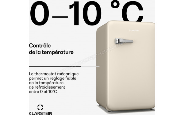 KLARSTEIN Audrey Evo 112 L Cr&egrave;me - Mise en situation