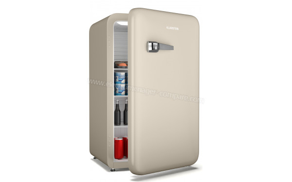 KLARSTEIN Audrey Evo 112 L Cr&egrave;me - Vue 3/4 gauche