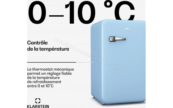 KLARSTEIN Audrey Evo 112 L Bleu - Mise en situation