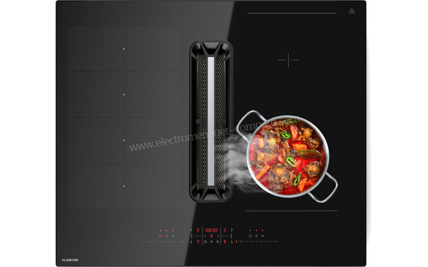 KLARSTEIN AirJet Hybrid Down Air System 60 Noir - Vue du dessus