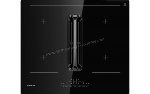 KLARSTEIN AirJet 60 Down Air System Noir - Vue du dessus