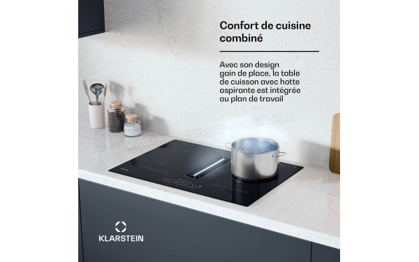 KLARSTEIN AirJet 72 Down Air System Noir - Mise en situation