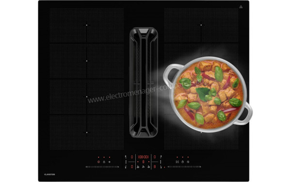 KLARSTEIN AirJet FlexPro Down Air System 60 Noir - Vue du dessus