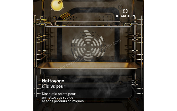 KLARSTEIN Victoria 45 Noir - Vue de l'int&eacute;rieur