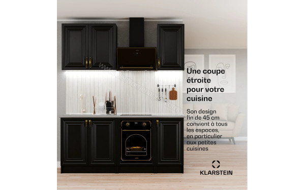 KLARSTEIN Victoria 45 Noir - Mise en situation
