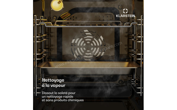 KLARSTEIN Victoria 45 Cr&egrave;me - Vue de l'int&eacute;rieur